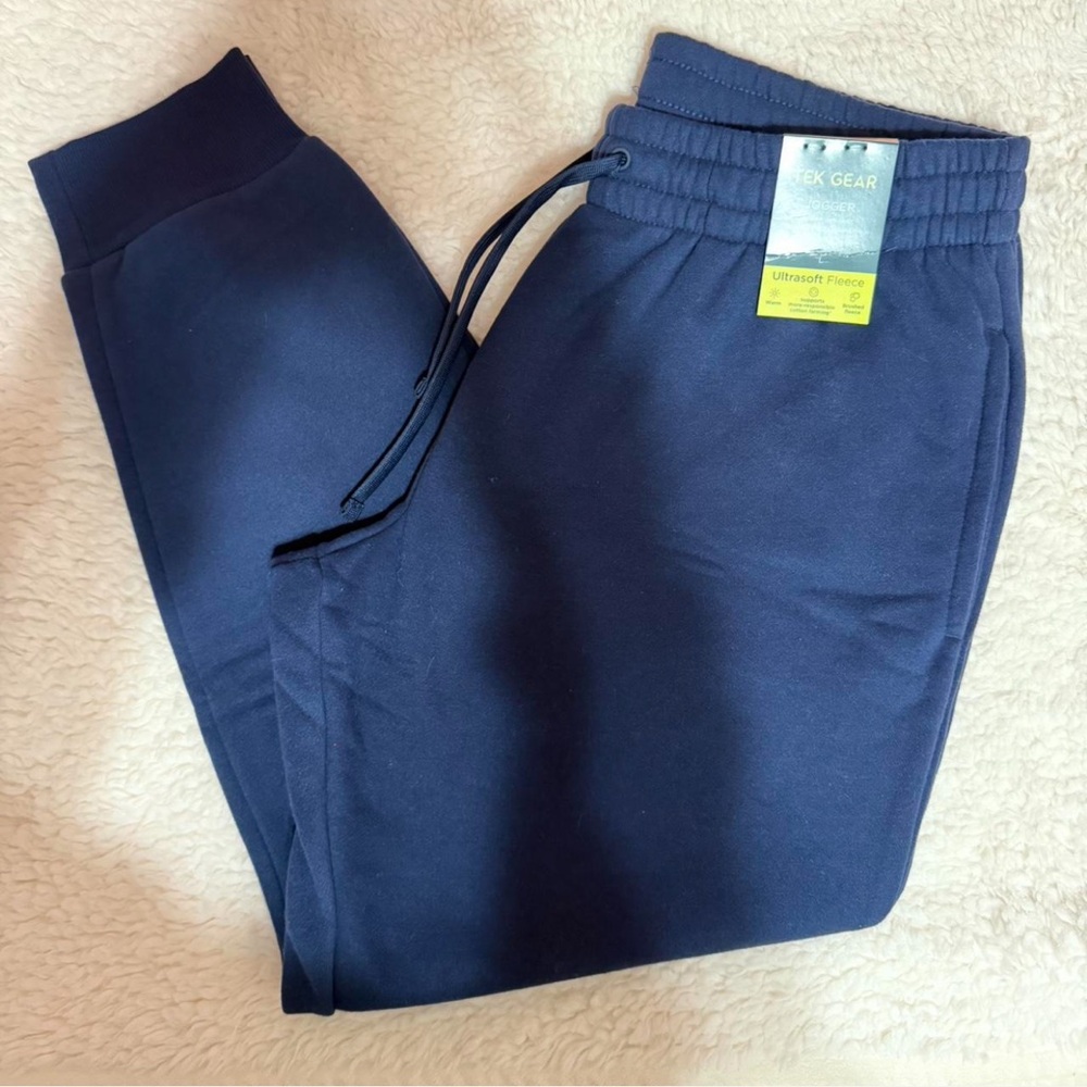 Mens Navy Joggers